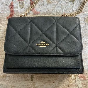 Coach Crossbody Purse - Black